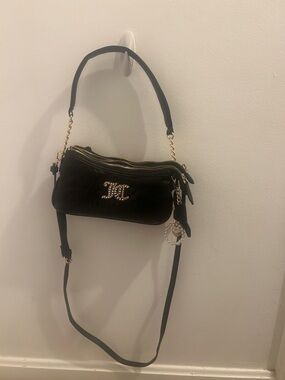 Juicy Couture Shoulder Bag with Gold Accents